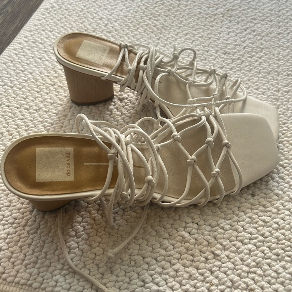 Dolce Vita Chunky Heel Sandals 9.5 NWOT